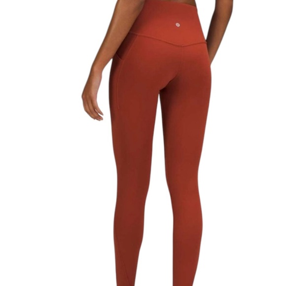 Lululemon Align High-Rise Pant 25” Canyon Orange - Picture 2 of 6